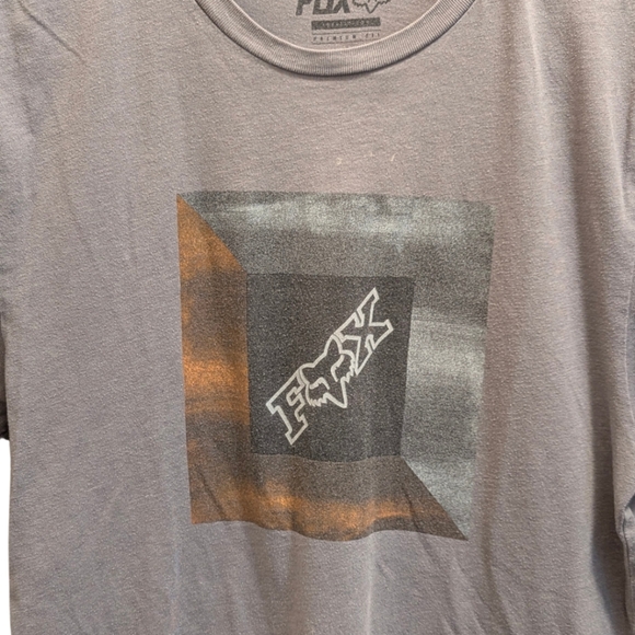 FOX light grey men's shirt in a Medium - Picture 1 of 4
